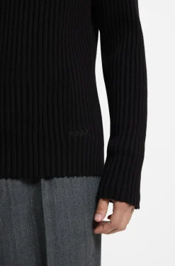 Relaxed-Fit Pullover aus gerippter Baumwolle
