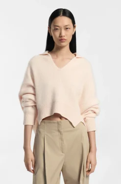Relaxed-Fit Pullover aus Schurwolle mit Kaschmir