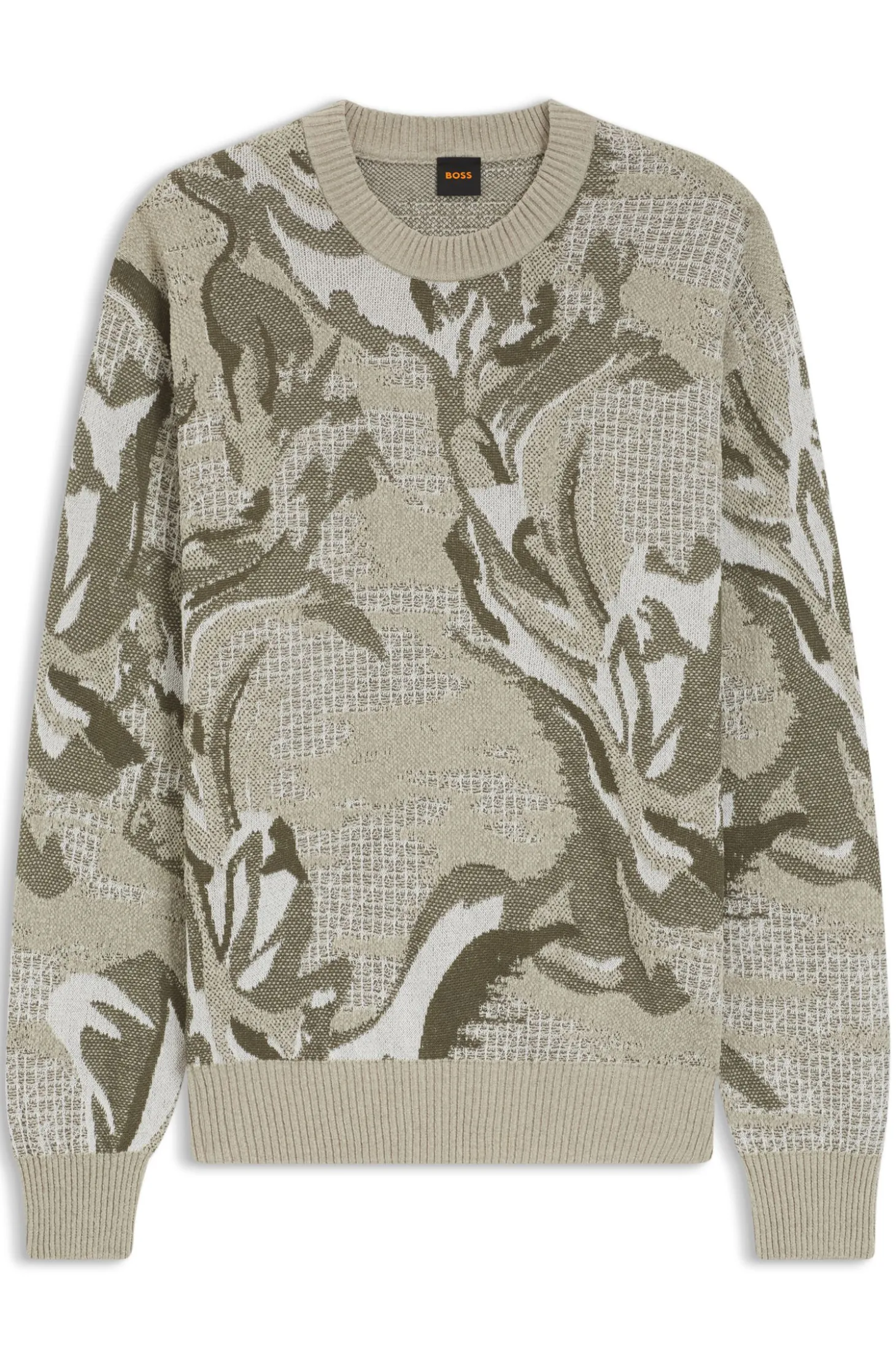 Relaxed-Fit Pullover mit Jacquard-Muster