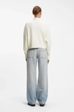 Relaxed-Fit Pullover mit Stehkragen