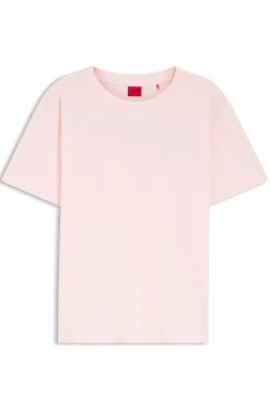 Relaxed-Fit Pyjama-Top aus Stretch-Baumwolle