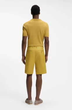 Relaxed-Fit Shorts aus Baumwolle mit Twill-Struktur
