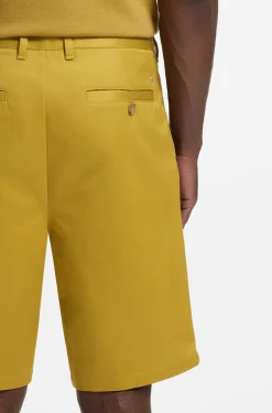 Relaxed-Fit Shorts aus Baumwolle mit Twill-Struktur