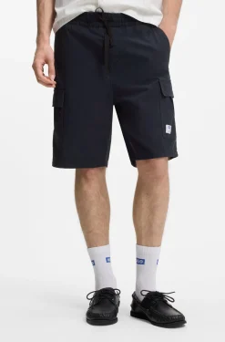 Relaxed-Fit Shorts aus Baumwoll-Ripstop