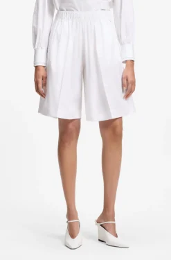 Relaxed-Fit Shorts aus Baumwoll-Popeline