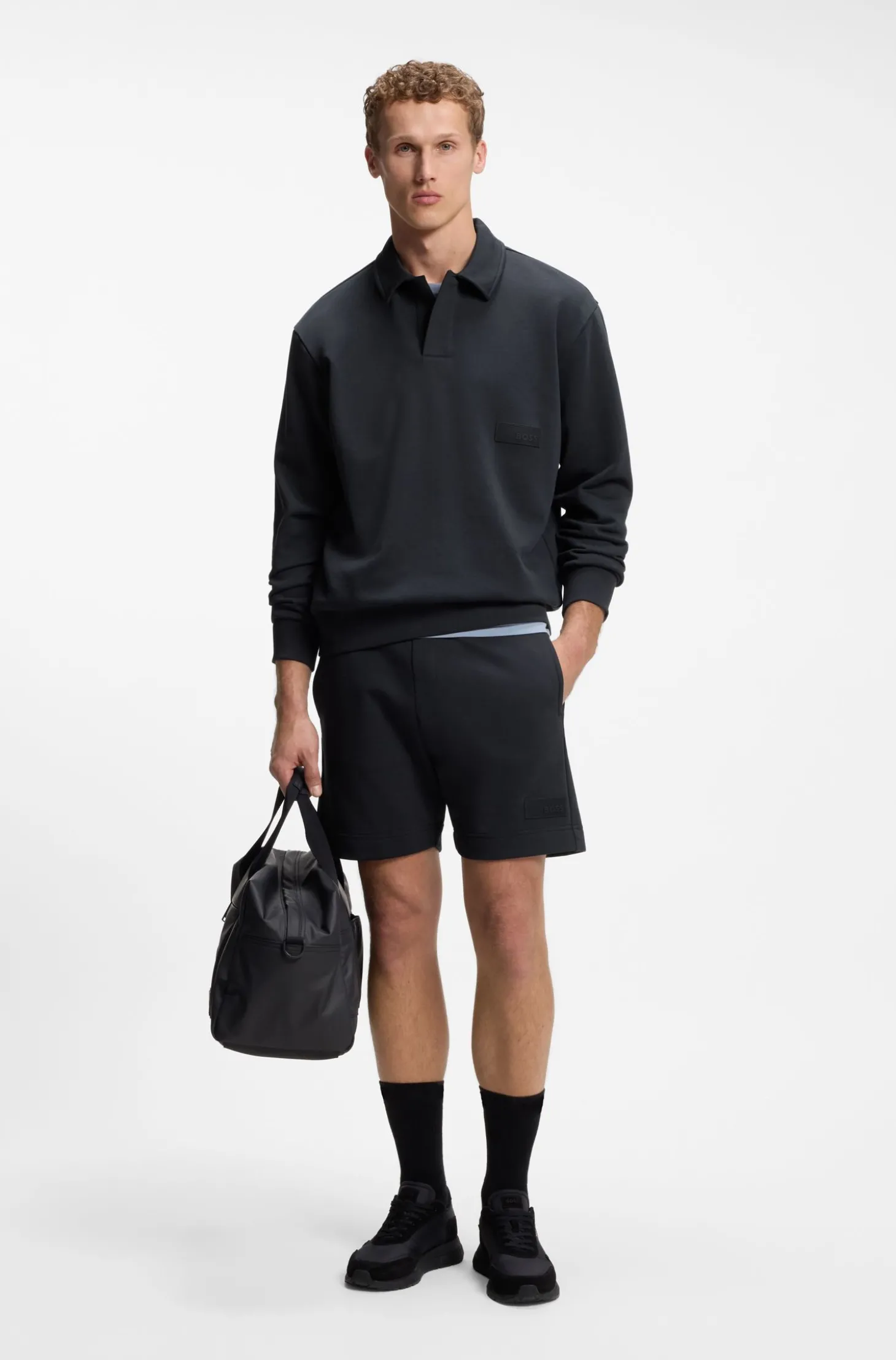 Relaxed-Fit Shorts aus French-Terry-Baumwolle