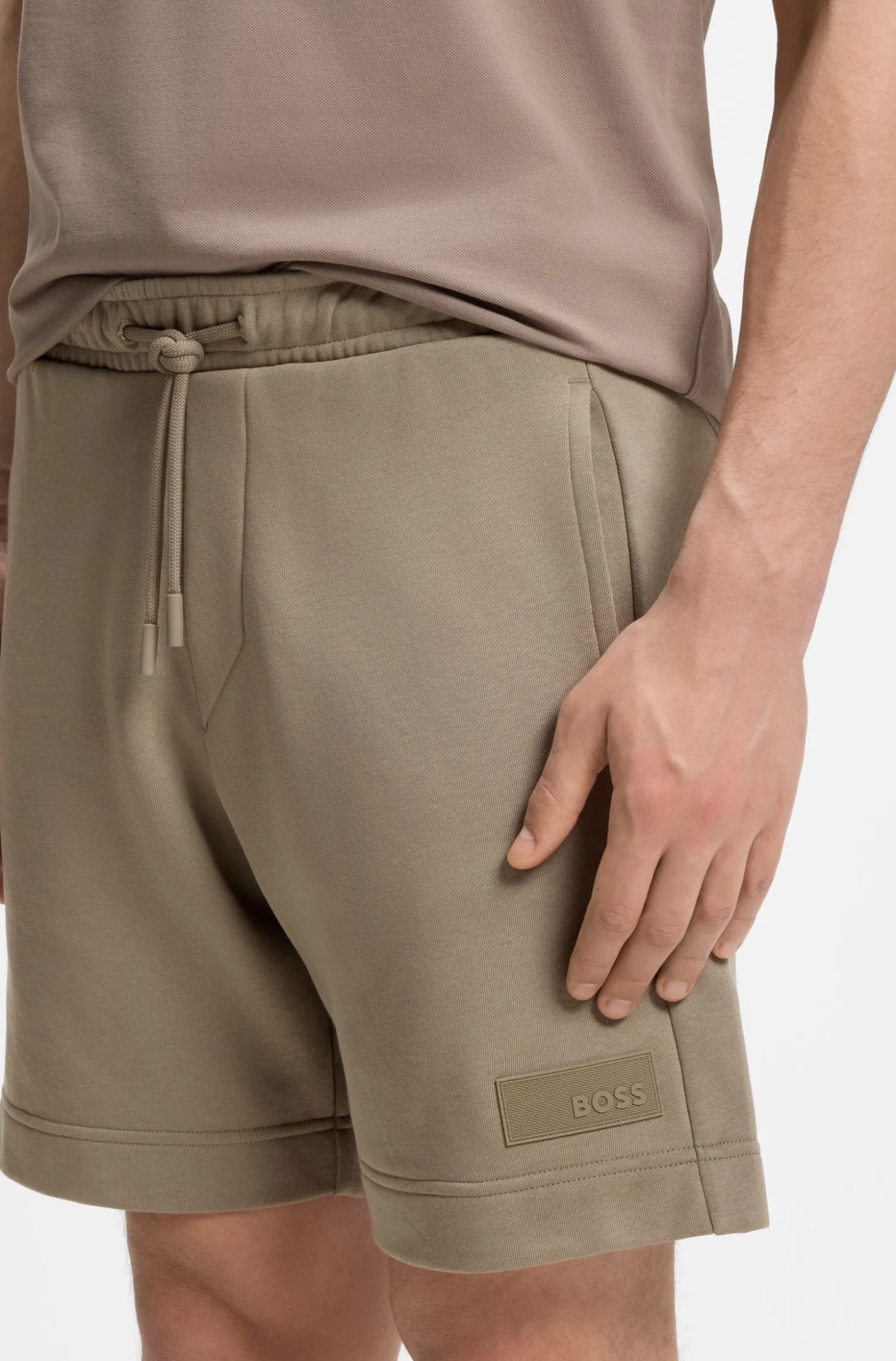 Relaxed-Fit Shorts aus French-Terry-Baumwolle