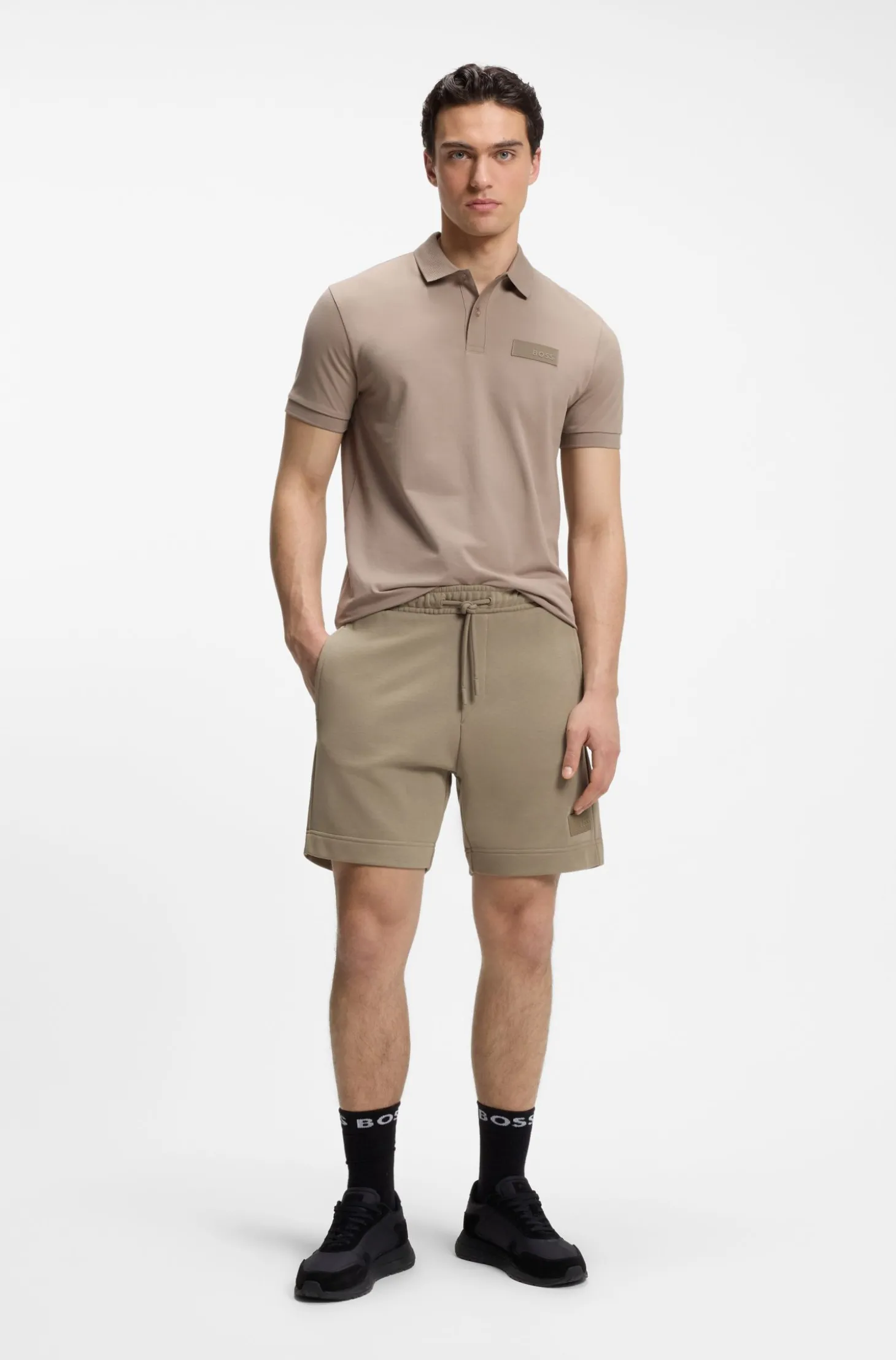 Relaxed-Fit Shorts aus French-Terry-Baumwolle