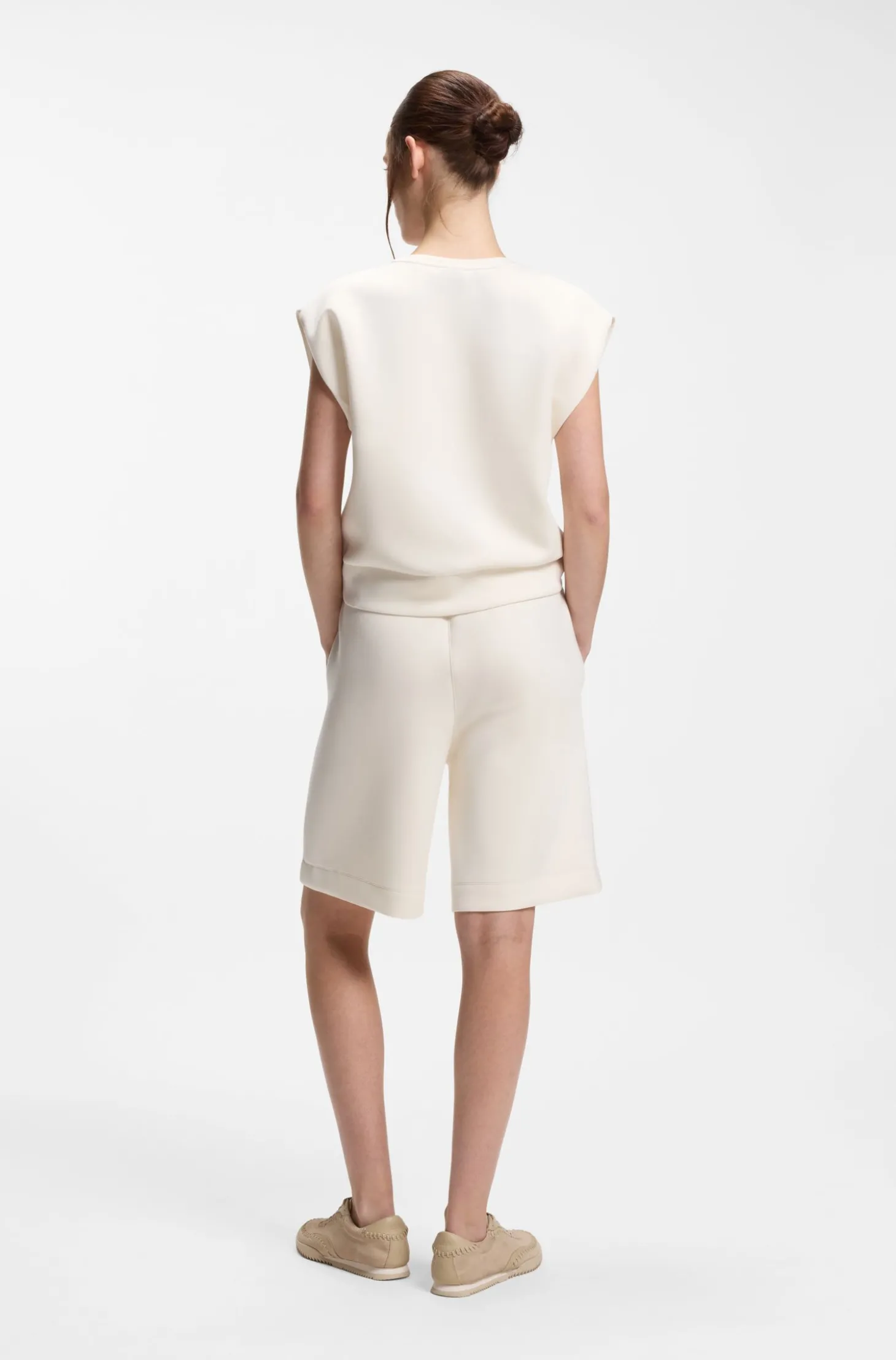 Relaxed-Fit Shorts aus Stretch-Jersey