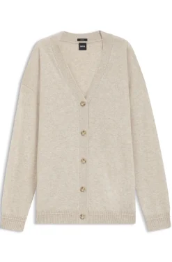 Relaxed-Fit Strickjacke aus Kaschmir