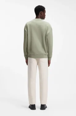 Relaxed-Fit Sweatshirt aus Baumwoll-Terry mit Logo-Detail