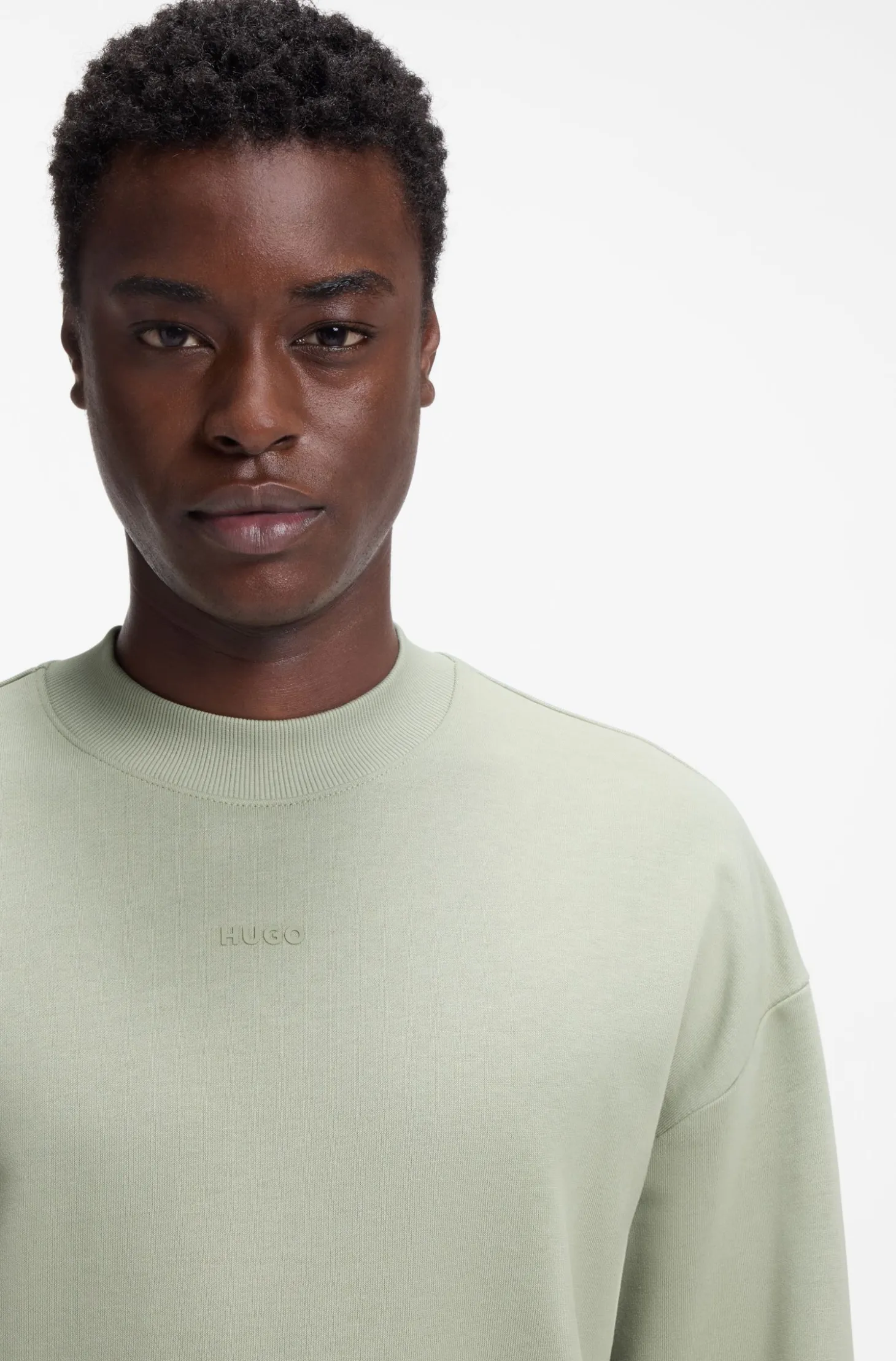 Relaxed-Fit Sweatshirt aus Baumwoll-Terry mit Logo-Detail
