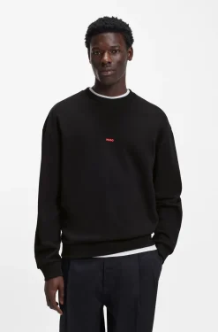 Relaxed-Fit Sweatshirt aus Baumwoll-Terry mit Hunde-Artwork