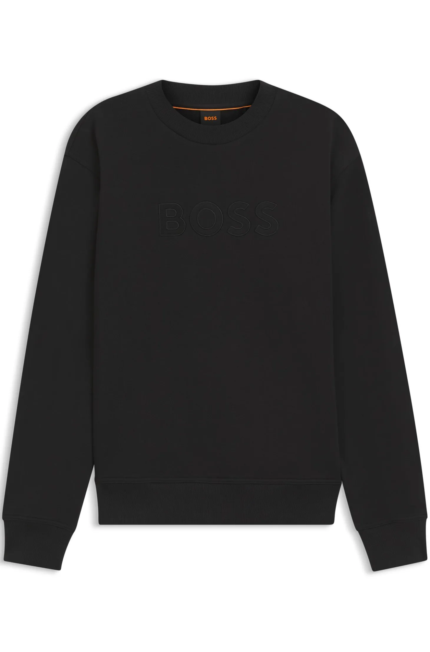 Relaxed-Fit Sweatshirt aus Baumwoll-Terry mit Logo-Stickerei
