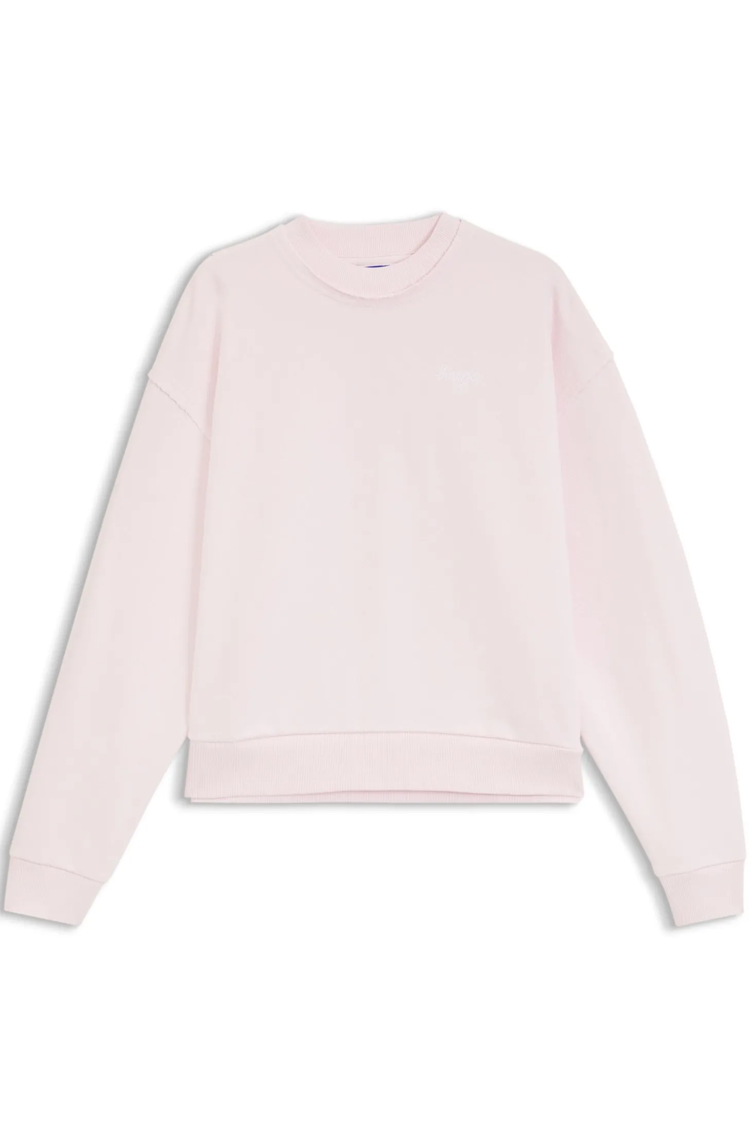 Relaxed-Fit Sweatshirt aus Baumwolle mit Logo-Stickerei