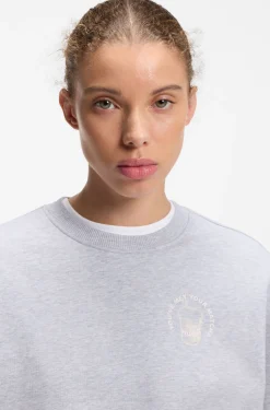 Relaxed-Fit Sweatshirt aus Baumwoll-Terry mit Grafik-Prints