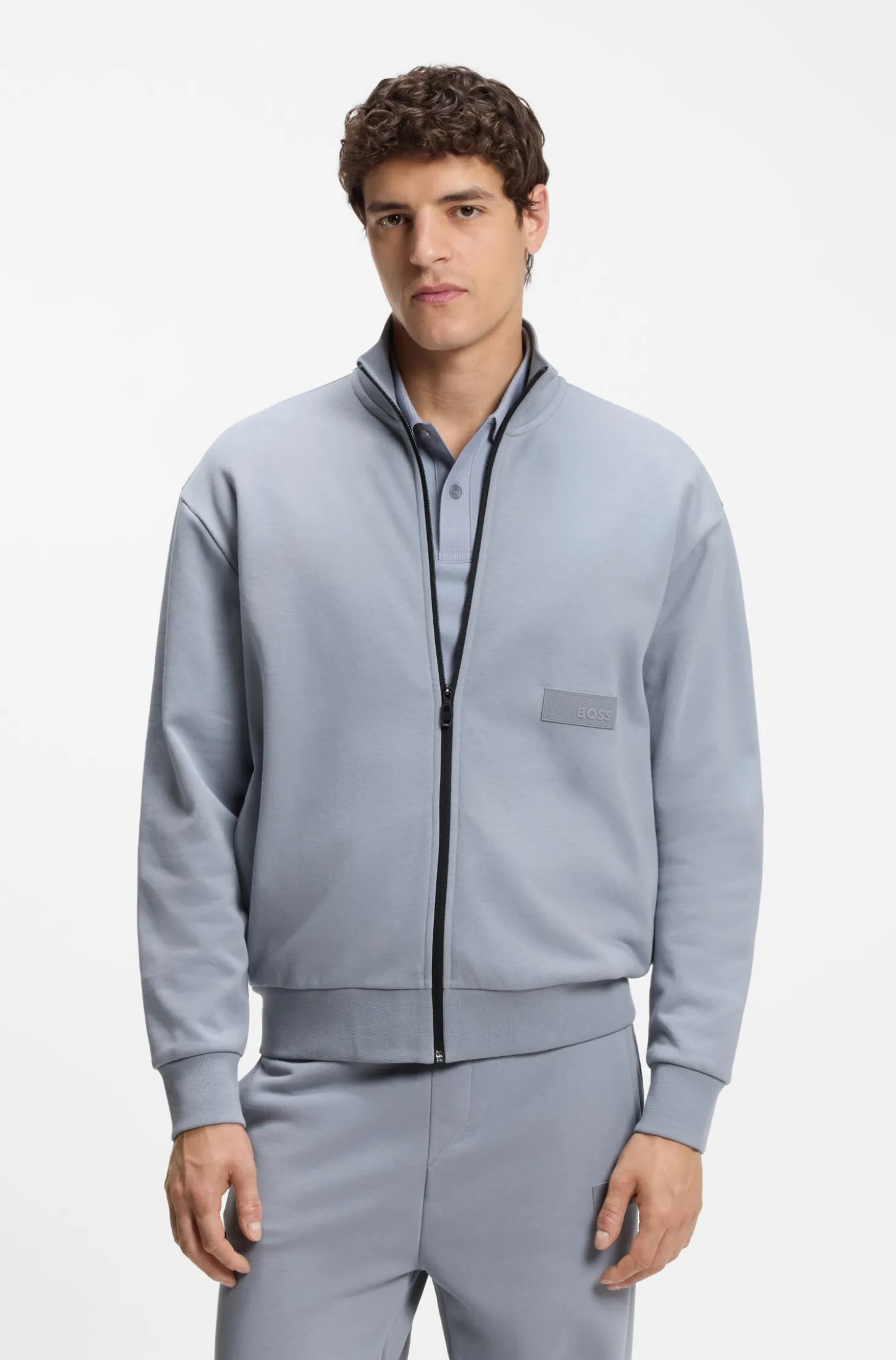 Relaxed-Fit Sweatshirt aus Premium French Terry