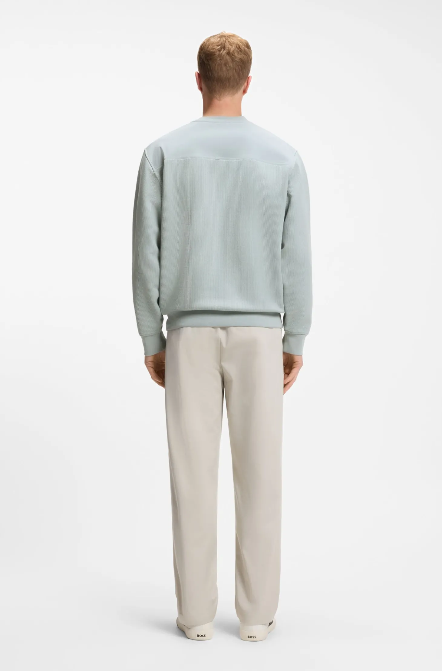 Relaxed-Fit Sweatshirt aus Stretch-Baumwolle