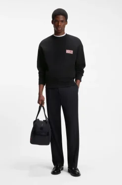 Relaxed-Fit Sweatshirt mit Digital-Print