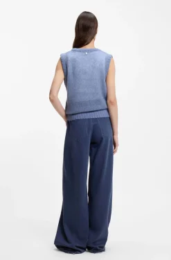 Relaxed-Fit Top mit großmaschiger Strick-Struktur