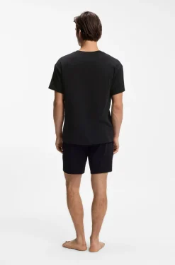 Relaxed-Fit Top mit High-Density-Logo-Print