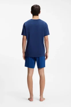 Relaxed-Fit Top mit High-Density-Logo-Print