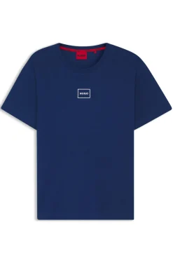 Relaxed-Fit Top mit High-Density-Logo-Print