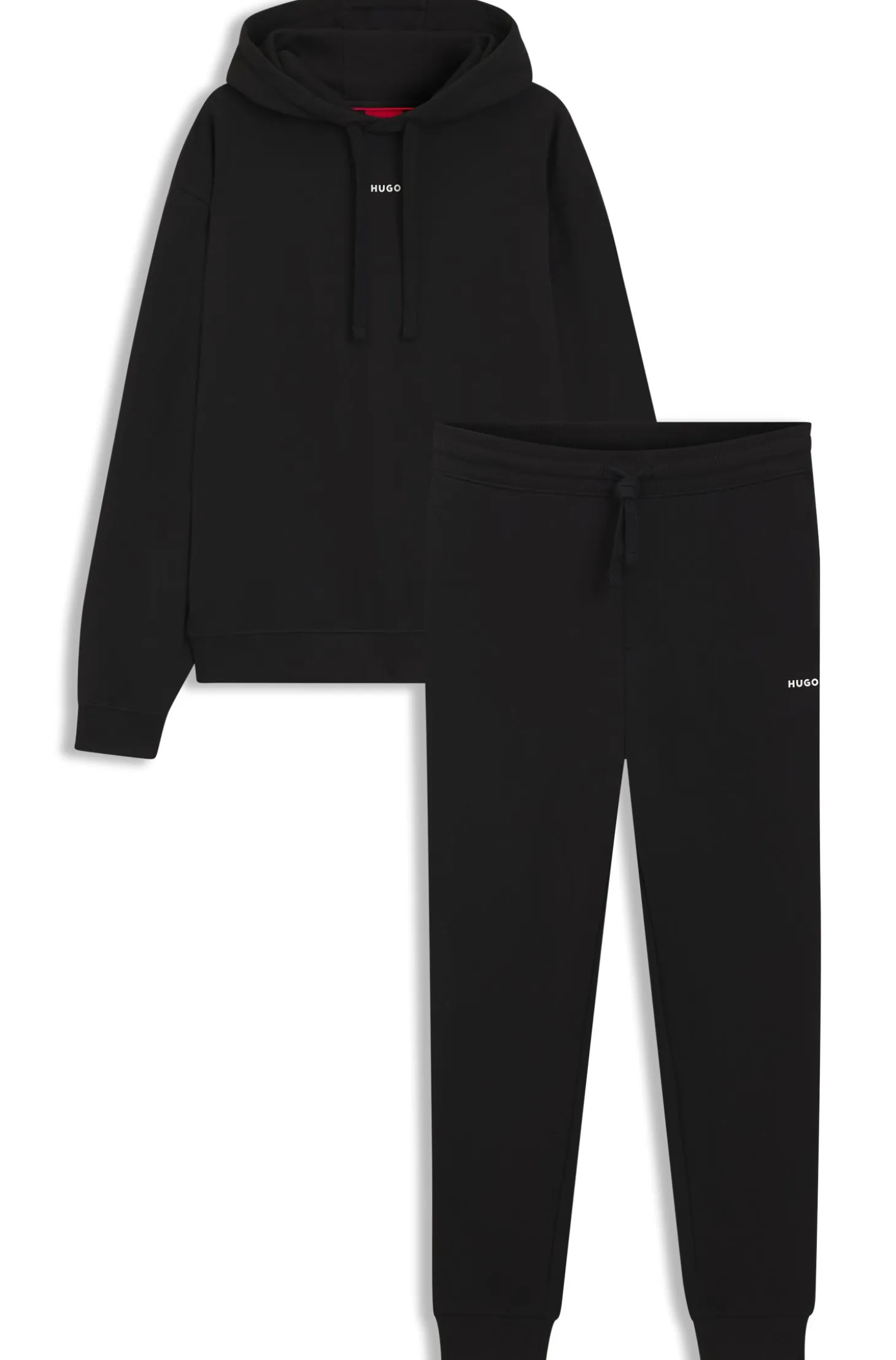 Relaxed-Fit Trainingsanzug-Set aus Baumwolle mit Logo