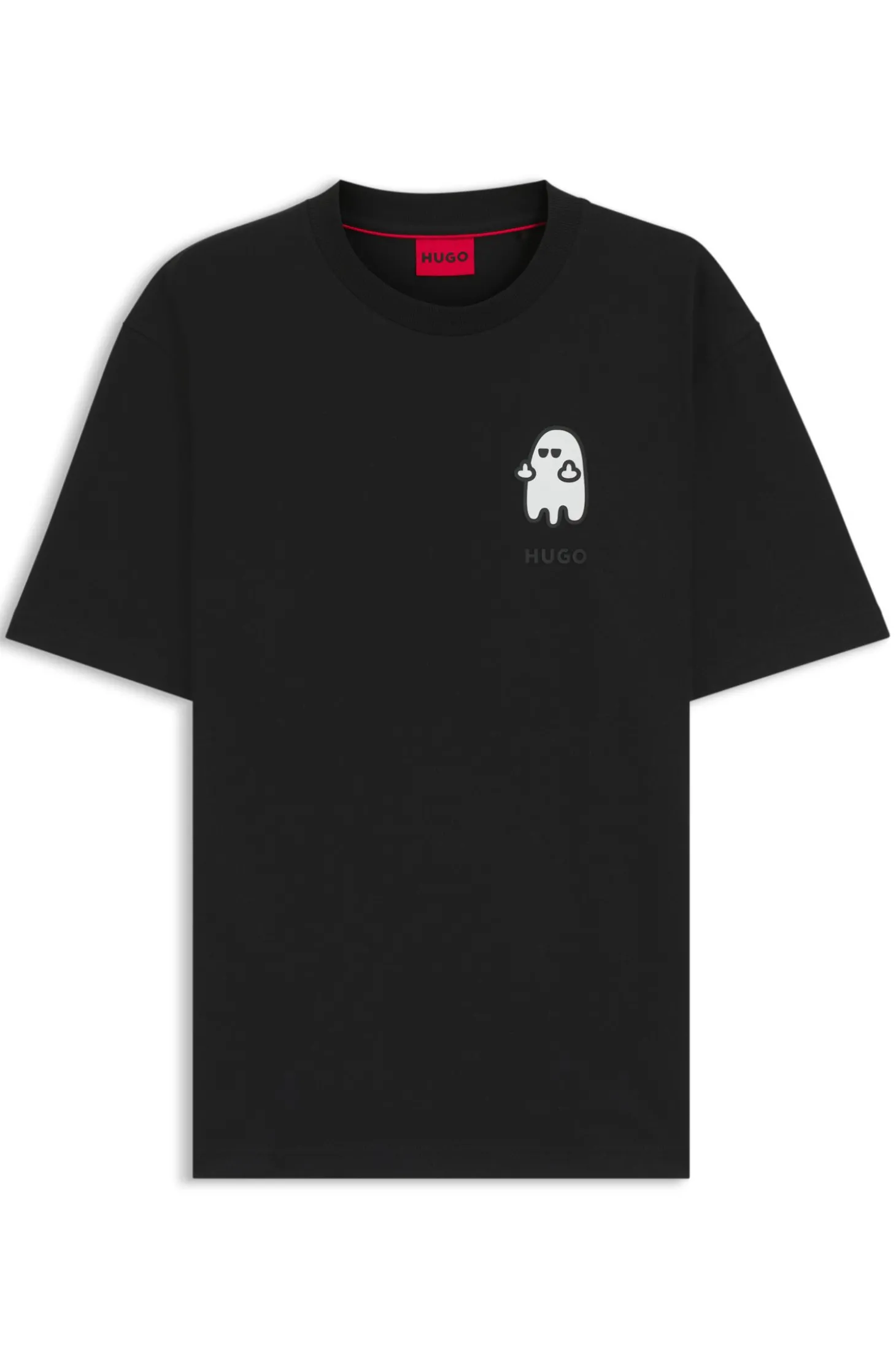 Relaxed-Fit T-Shirt aus Baumwolle mit Horror-Grafik