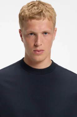 Relaxed-Fit T-Shirt aus Baumwolle mit Logo-Stickerei