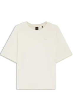 Relaxed-Fit T-Shirt aus Baumwolle mit Mesh-Details