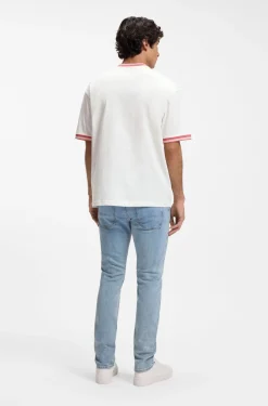 Relaxed-Fit T-Shirt aus Baumwolle mit Streifen-Dessin