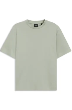 Relaxed-Fit T-Shirt aus merzerisierter Baumwolle
