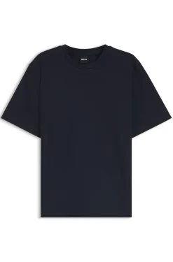 Relaxed-Fit T-Shirt aus merzerisierter Baumwolle