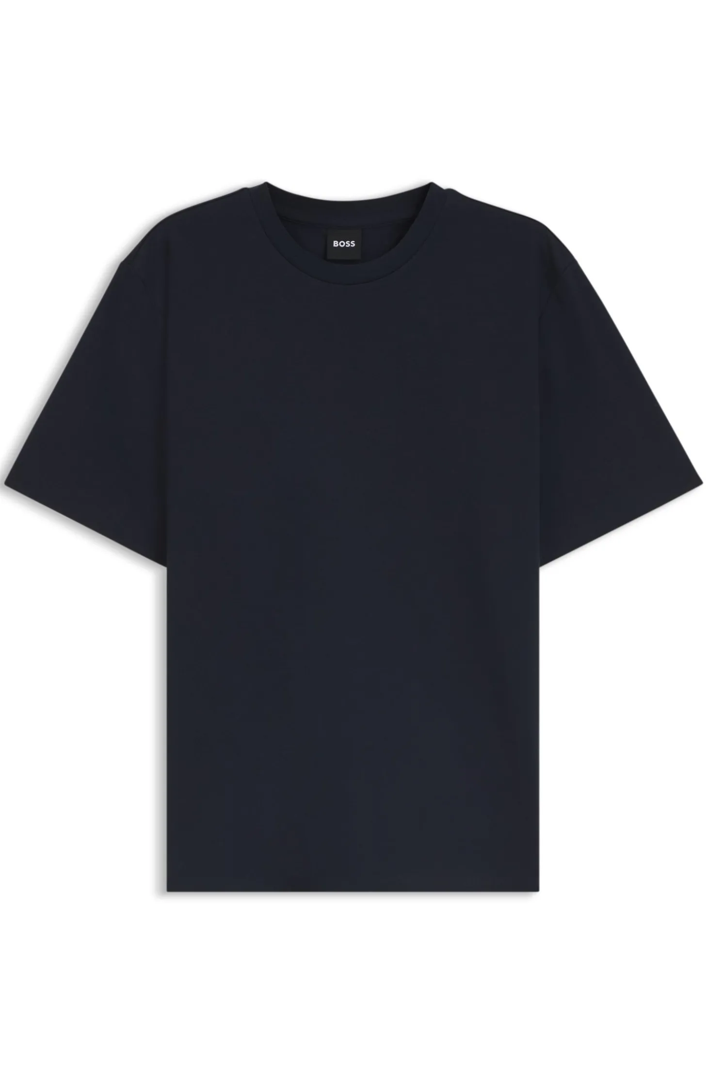 Relaxed-Fit T-Shirt aus merzerisierter Baumwolle