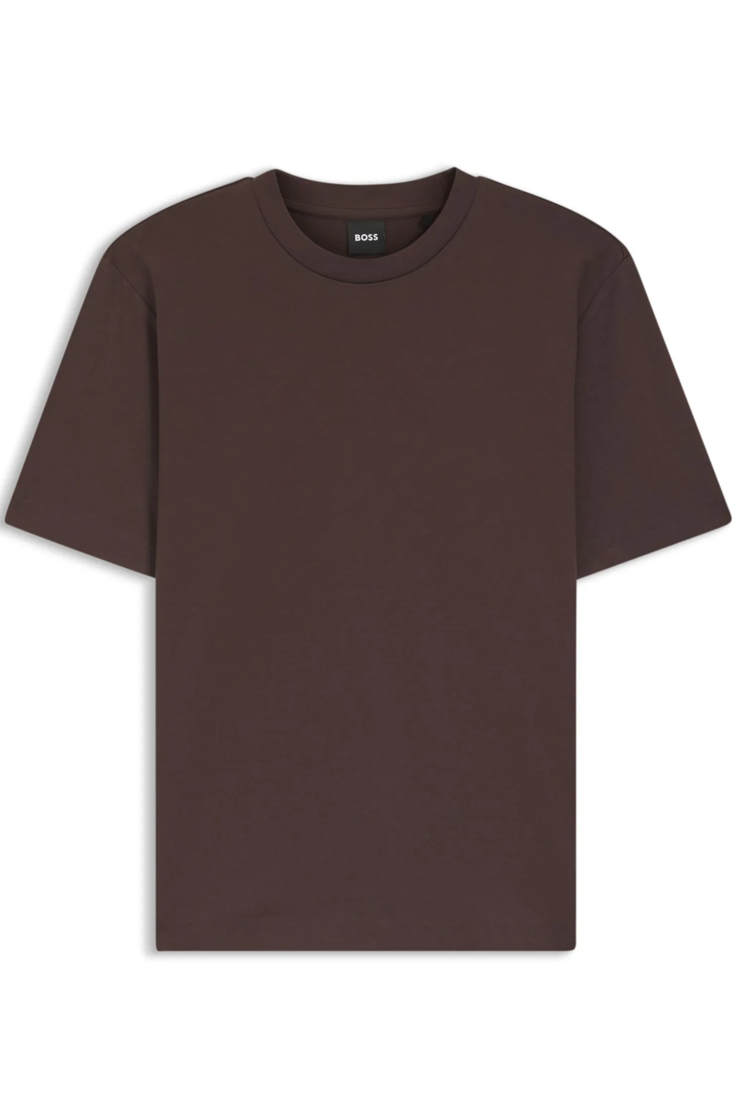 Relaxed-Fit T-Shirt aus merzerisierter Baumwolle