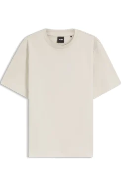 Relaxed-Fit T-Shirt aus merzerisierter Baumwolle