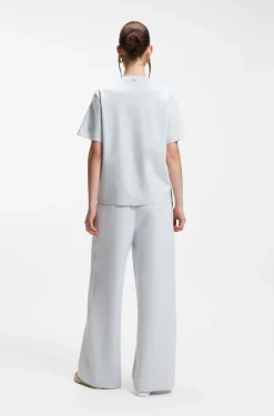 Relaxed-Fit T-Shirt aus merzerisierter Baumwolle