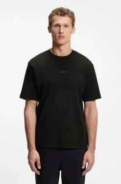 Relaxed-Fit T-Shirt aus Premium-Baumwoll-Jersey