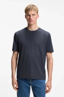 Relaxed-Fit T-Shirt mit geschichtetem Logo-Print