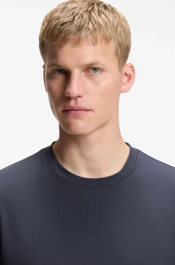 Relaxed-Fit T-Shirt mit geschichtetem Logo-Print