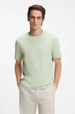Relaxed-Fit T-Shirt mit geschichtetem Logo-Print