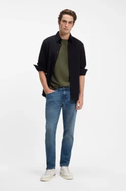 Relaxed-Fit T-Shirt mit geschichtetem Logo-Print