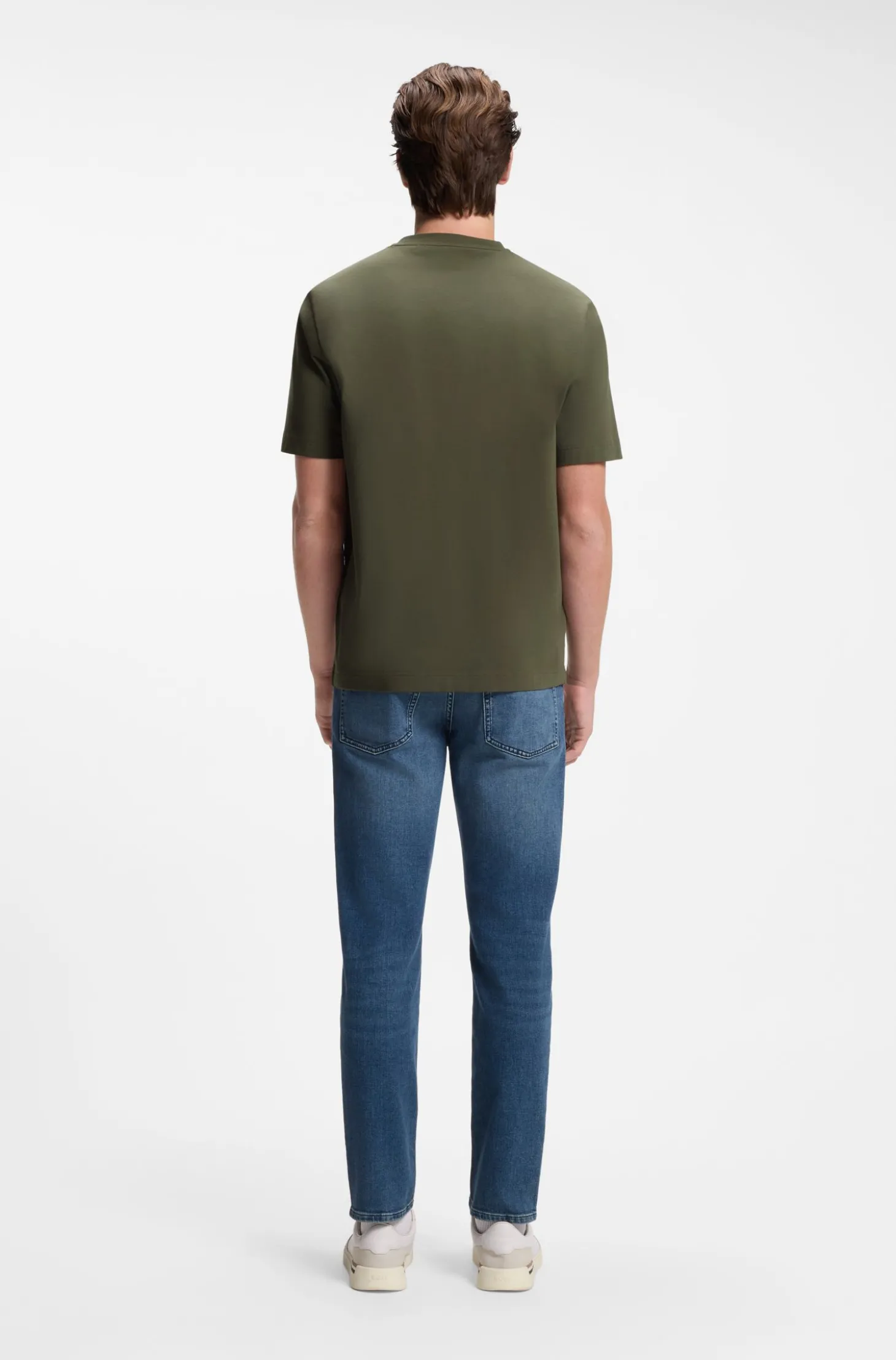 Relaxed-Fit T-Shirt mit geschichtetem Logo-Print