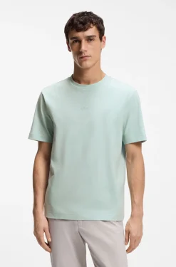 Relaxed-Fit T-Shirt mit geschichtetem Logo-Print