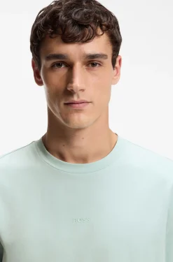 Relaxed-Fit T-Shirt mit geschichtetem Logo-Print