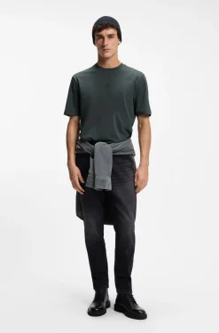 Relaxed-Fit T-Shirt mit geschichtetem Logo-Print