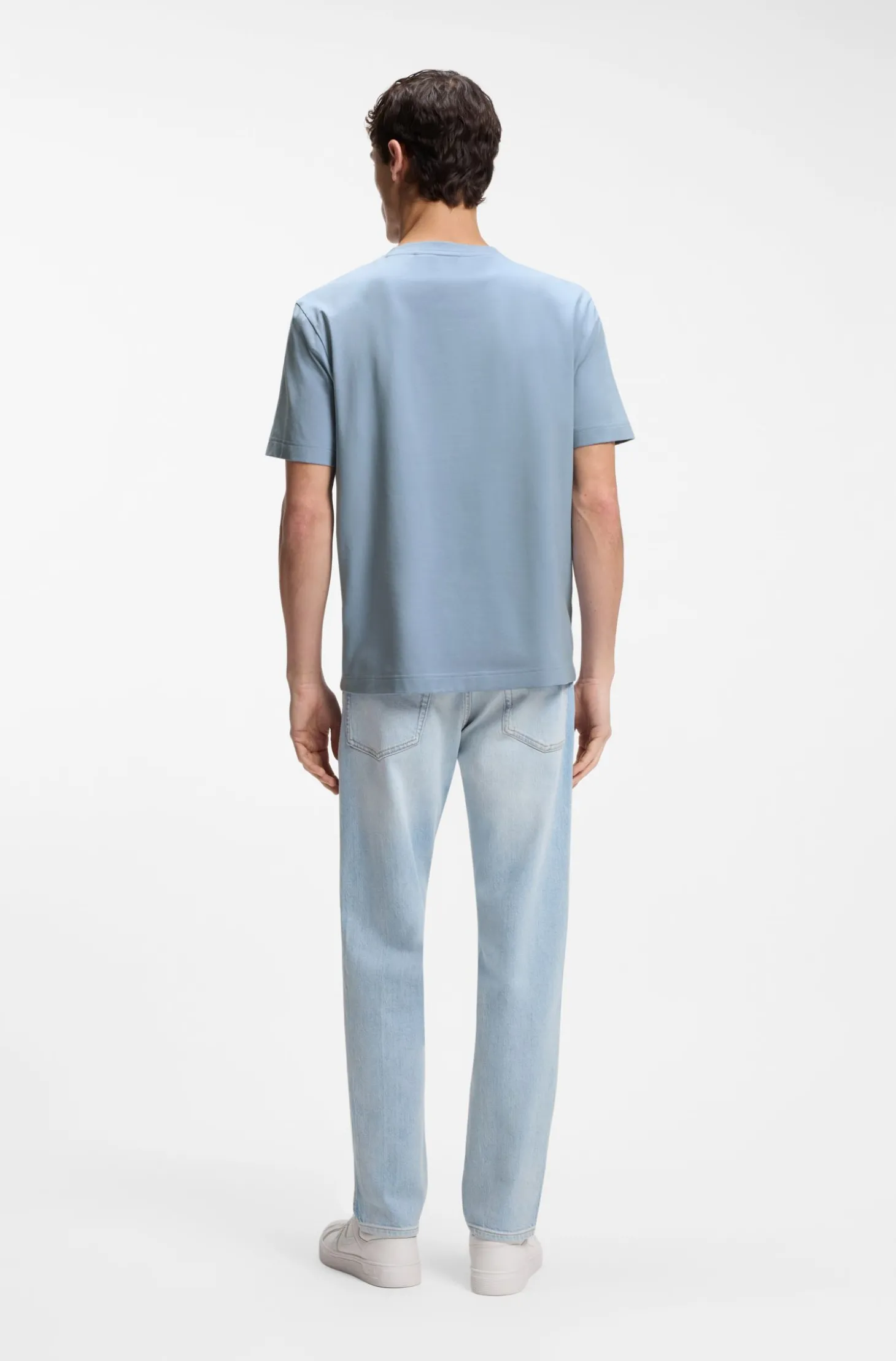 Relaxed-Fit T-Shirt mit geschichtetem Logo-Print