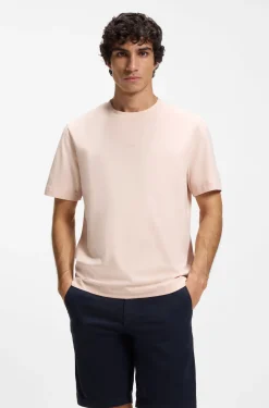 Relaxed-Fit T-Shirt mit geschichtetem Logo-Print