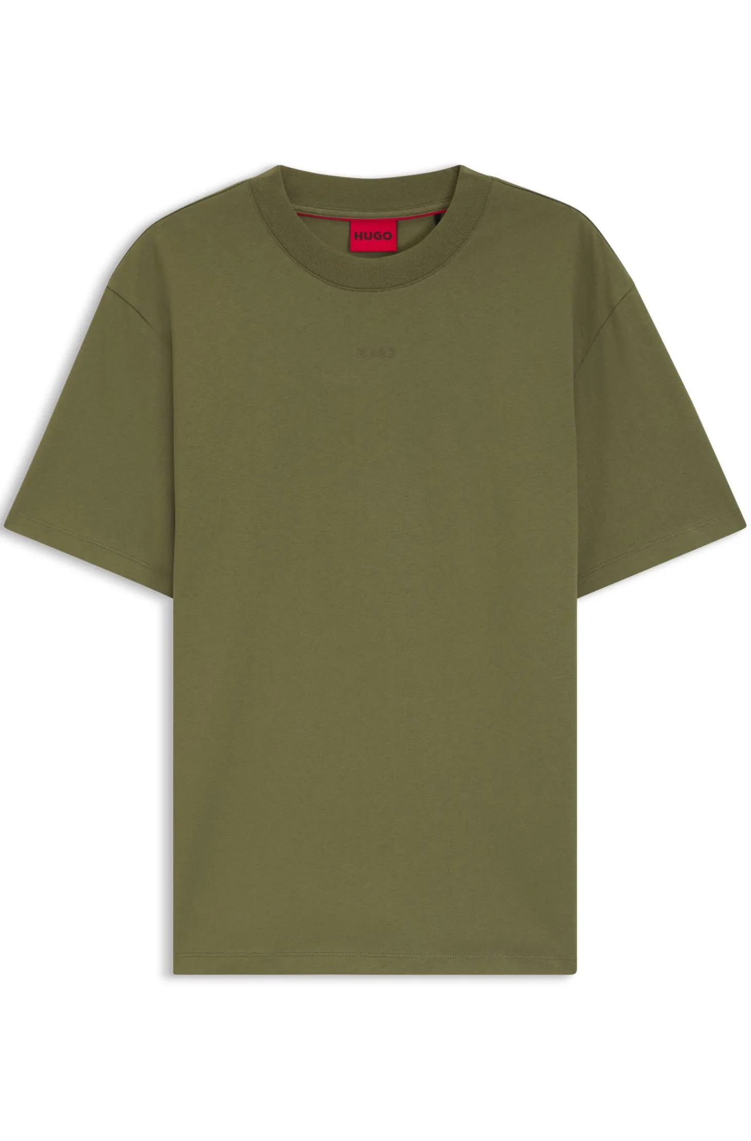 Relaxed-Fit T-Shirt mit zentralem Logo-Detail